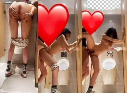 Anh địt em người yêu trong WC